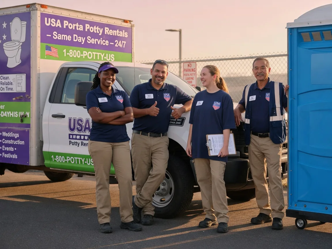 Porta Potty Rental company in Bernie, MO