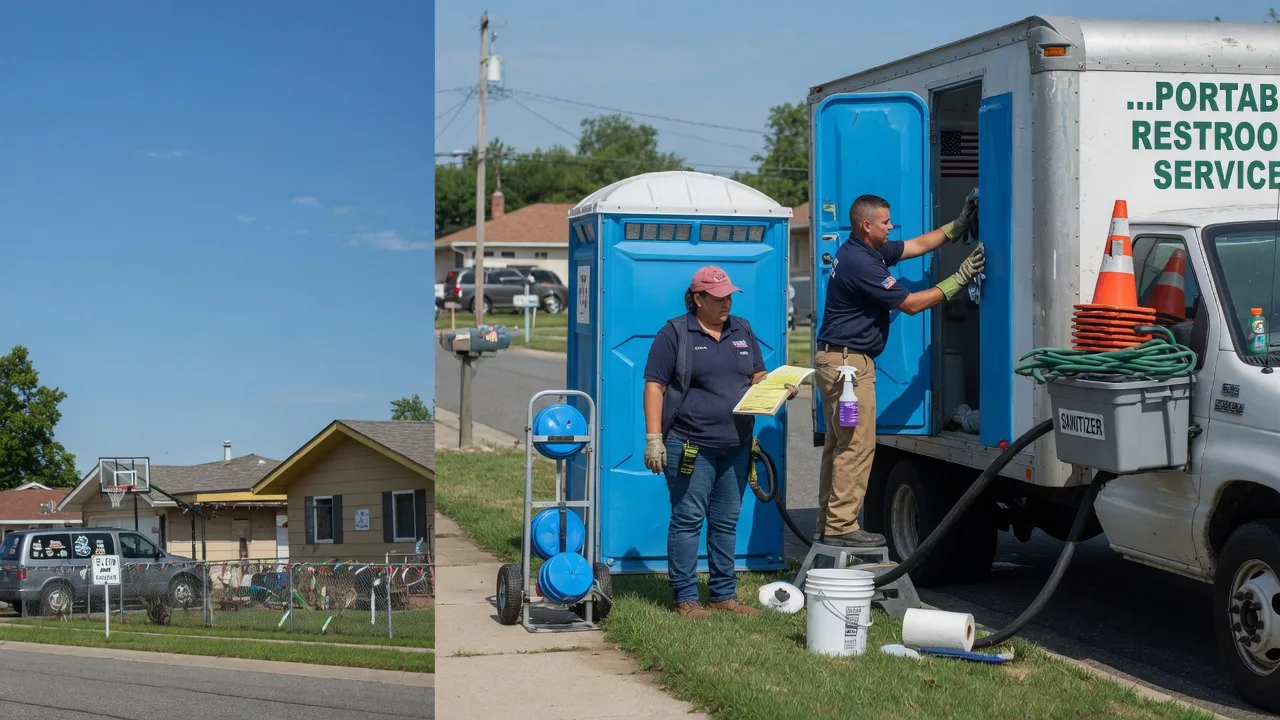 Portable Toilet Rental in Bernie, MO near me